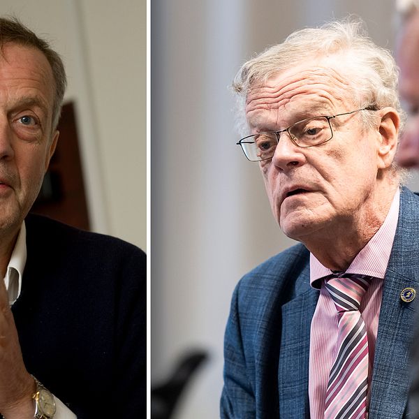 Riksidrottsförbundet och dess ordförande Björn Eriksson (höger) får kritik av idrottsläkaren Bo Berglund (vänster).