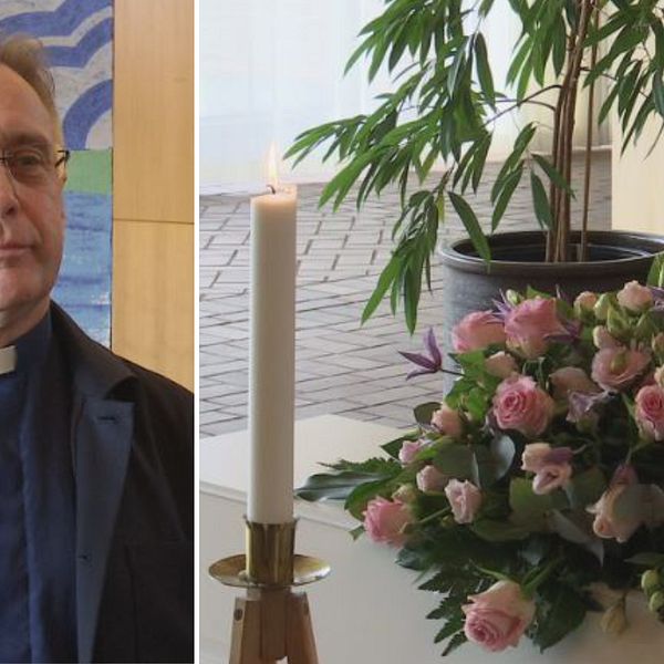 Anders Lennartsson är församlingsherde i Nikolai församling i Örebro och träffar många människor i sorg just nu.