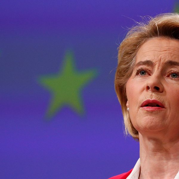 EU-kommissionens ordförande Ursula von der Leyen