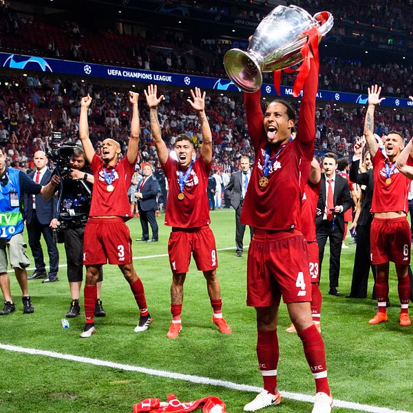 Liverpool vann Champions League förra året.