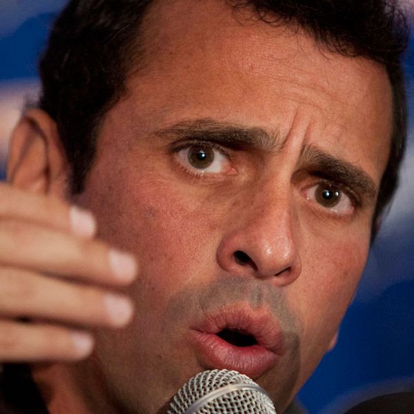 Henrique Capriles utmanar Hugo Chàvez i presidentvalet