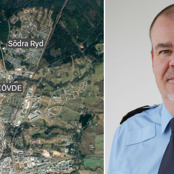 Morgan Tärning är biträdande polisområdeschef i Östra Skaraborg.
