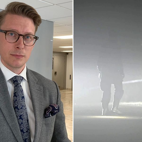 Den mordmisstänkta mannens försvarsadvokat Pontus Lindgren.