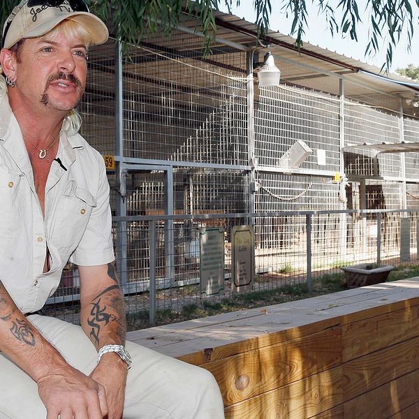 Efter ett domstolsbeslut måste Joe Exotic från dokumentärserien ”Tiger king” överlämna sin djurpark till sin antagonist – djurrättsaktivisten Carol Baskin. Arkivbild.