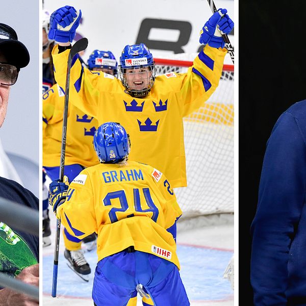 Tommy Boustedt (till vänster) ska sluta som generalsekreterare för Svenska ishockeyförbundet. Då vill många kvinnor börja jobba för Anders Larsson (till höger).