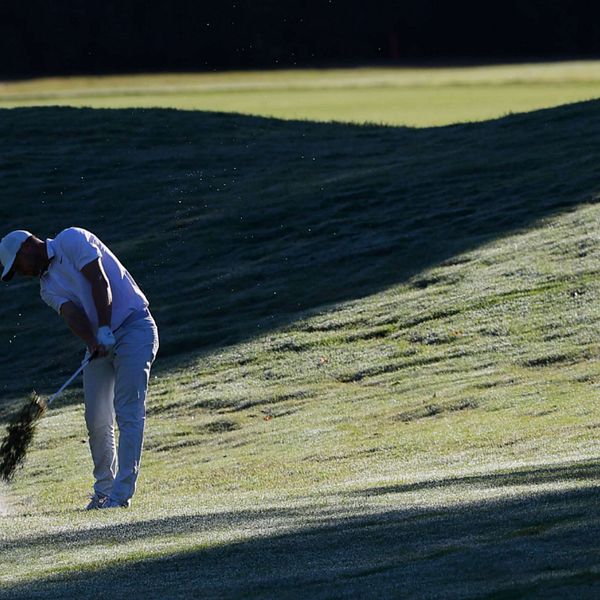 Alex Norén på PGA-tävlingen Charles Schwab Challenge i Fort Worth.