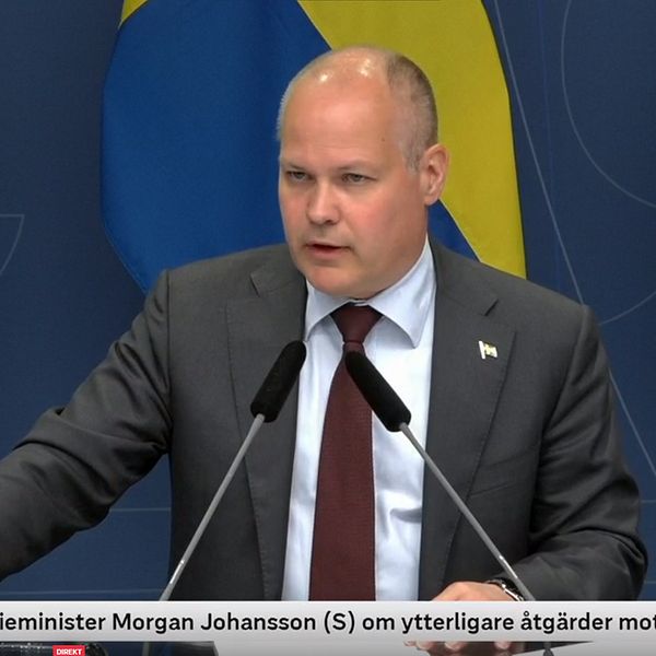 Justitie- och migrationsminister Morgon Johansson (S)