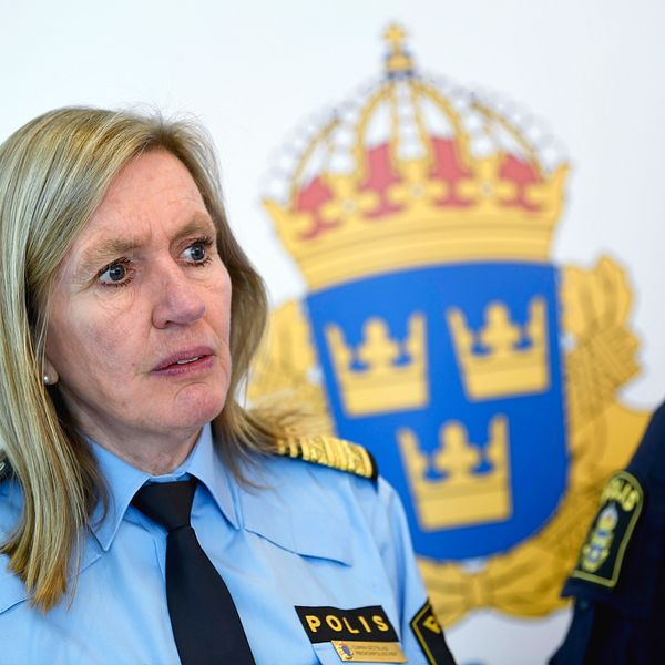 Carin Götblad regionpolischef Polisregion Mitt.