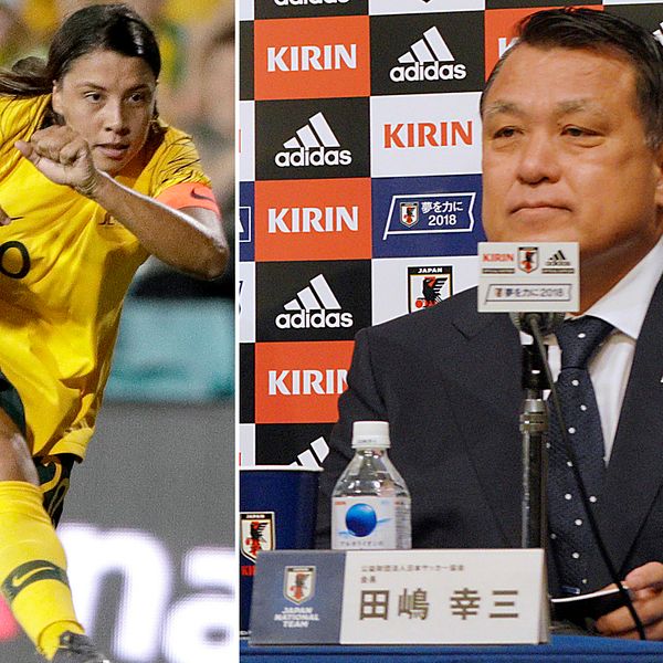 Det japanska fotbollsförbundet har dragit sig ur kampen om fotbolls-VM 2023. Det gör Sam Kerrs Australien, tillsammans med Nya Zeeland, till gigantiska favoriter.