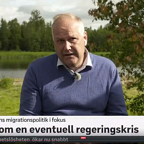 Jonas Sjöstedt intervjuas i Morgonstudion 1/7