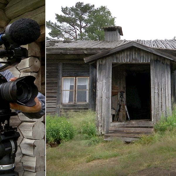 Filmaren Erik Pauser jobbar med projektet som väntas bli till en halvtimme lång film om Finnskogens unika värden