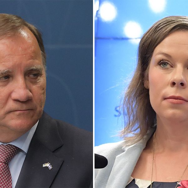 Stefan Löfven och Maria Malmer Stenergard.