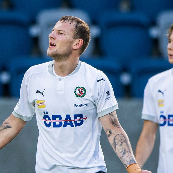 Örebros Andreas Skovgaard under fotbollsmatchen mellan Sirius och Örebro den 5 juli 2020 i Uppsala.