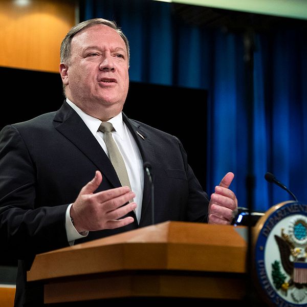 USA:s utrikesminister Mike Pompeo.