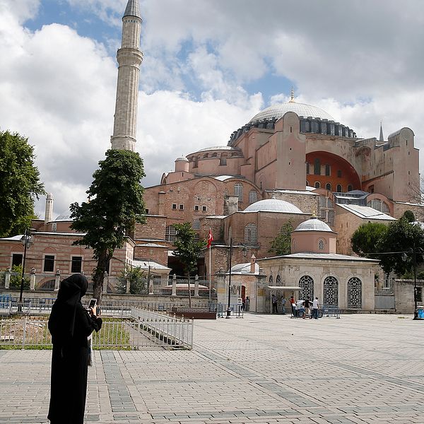 Hagia Sofia i Istanbul.