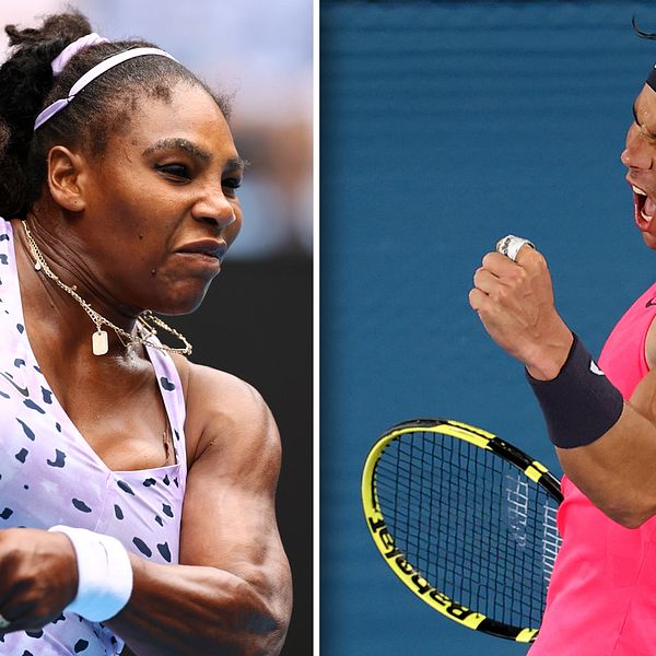 Tennisstjärnorna Serena Williams och Rafael Nadal lär jubla över Wimbledons beslut.