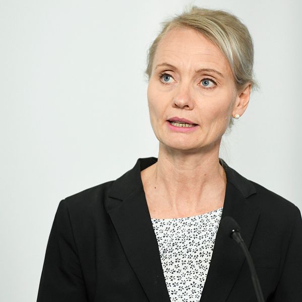 Karin Tegmark Wisell vid Folkhälsomyndigheten