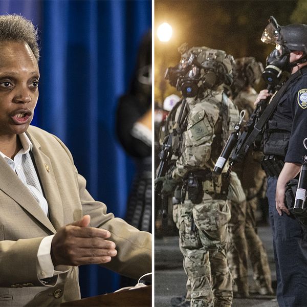 Chicagos borgmästare Lori Lightfoot