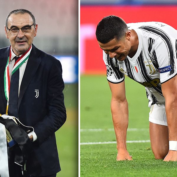 Maurizio Sarri har nu fått sparken från Juventus.