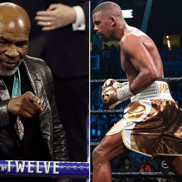 Badou Jack (höger) kommer att gå en match på samma gala som Mike Tyson.