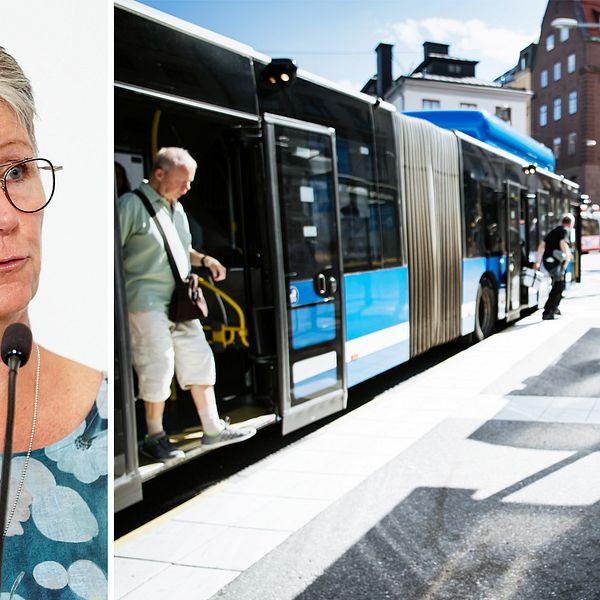 Helena Leufstadius, vd för Svensk Kollektivtrafik, säger att resurser kan komma att omfördelas och att en del turer därför kan ställas in.