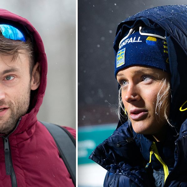 Petter Northug och Frida Karlsson.