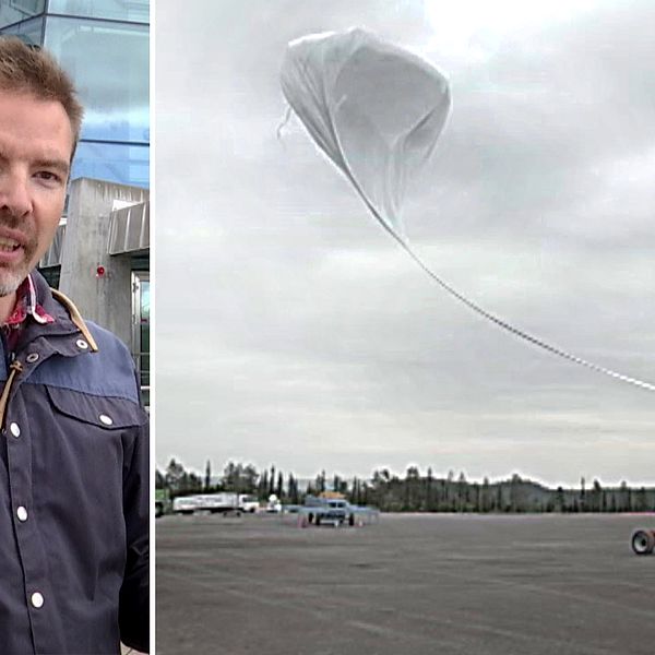 Hör forksaren Johan Kero vid Institutet för rymdfysik berätta om  ballongprojektet genom att starta klippet