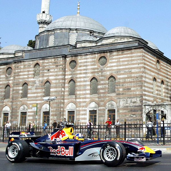 David Coulthard i Istanbul 2005