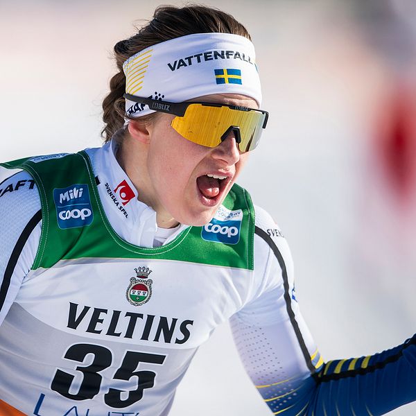Ebba Andersson kommer inte till start i Trollhättan.