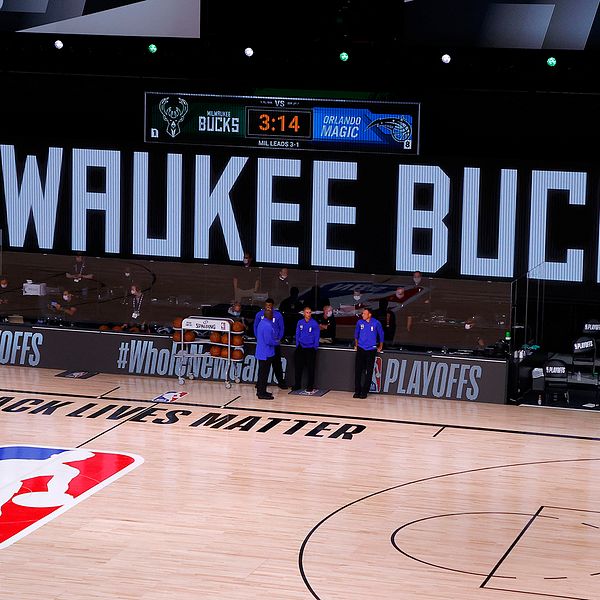 Milwaukee Bucks bojkottade match fem i NBA-slutspelet.