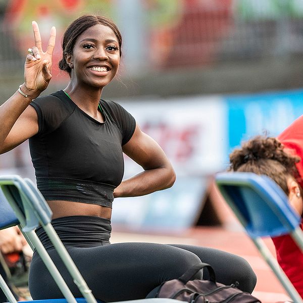 Khaddi Sagnia, Ullevi FK, tävlar under lag-SM i Göteborg i augusti. Arkivbild.