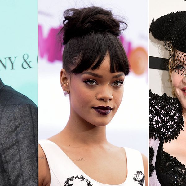 Rihanna och Madonna är några av världsstjärnorna som ansluter sig till den nya musiktjänsten.