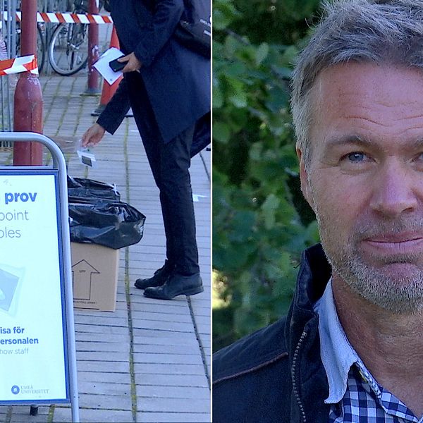 Stephan Stenmark, smittskyddsläkare vid region Västerbotten, berättar om Sveriges största prevalensundersökning av covid-19 på Umeå universitet.