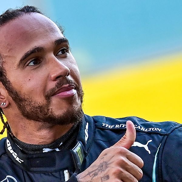 Formel 1-stjärnan Lewis Hamilton.