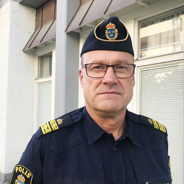 Christer Sjöqvist, lokalpolisområdeschef i Eskilstuna