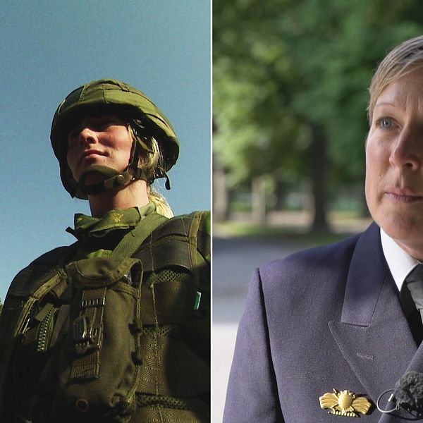 Två unga värnpliktiga samt en kvinna anställd vid försvarsmakten