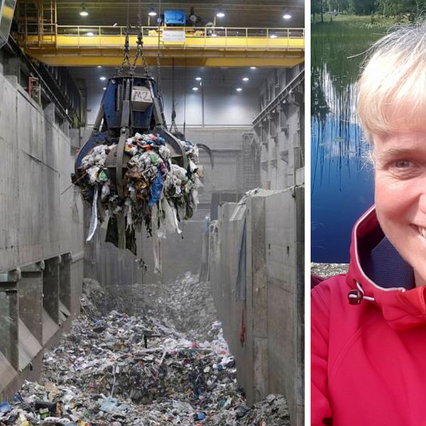 Lillian lundin stöt miljö miljövänliga veckan skräp sopor
