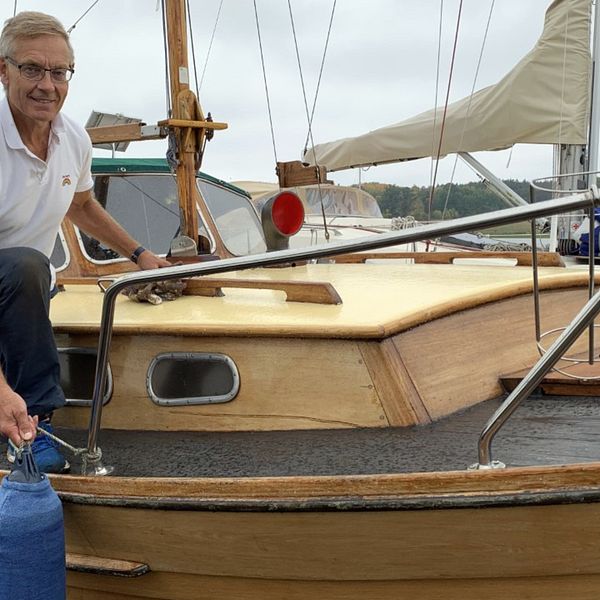 – Det här är ett trendbrott för priserna på båtar har ju gått ner under många år, säger Göran Fredriksson i Taxinge båtklubb.