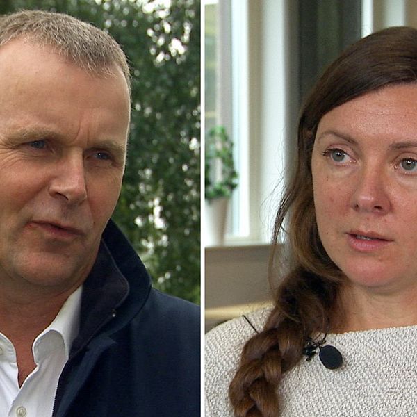 Anders Olsson Jägareförbundet och Maria Falkevik på länsstyrelsen i Värmland