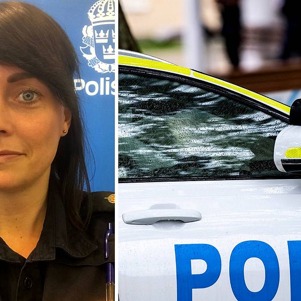 Hanna Rolinder, förundersökningsledare vid polisen i Medelpad.