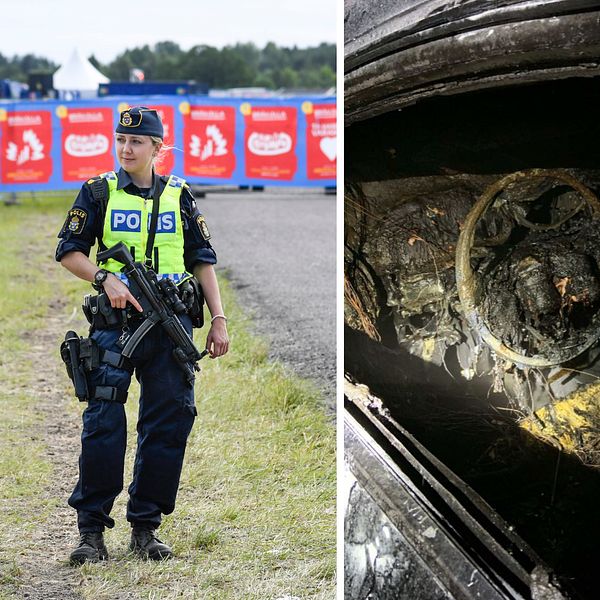 Bilbranden i Kallinge kunde knyta mannen i 45-årsåldern till den ouppklarade våldtäkten på Bråvallafestivalen.