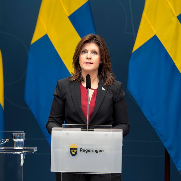 Arbetsmarknadsminister Eva Nordmark (S)