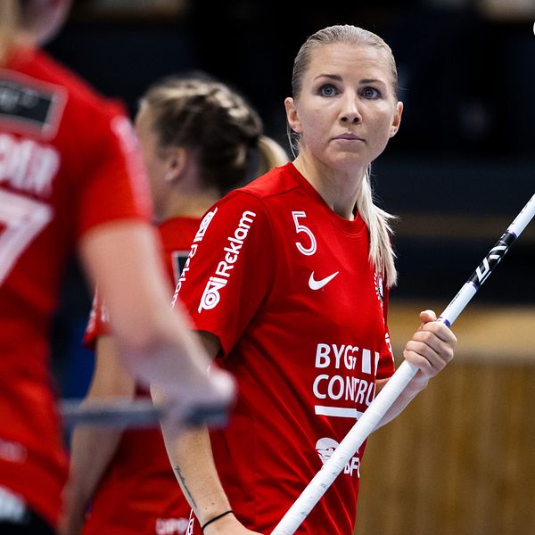 Stjärnan Anna Wijk i allsvenska laget Storvreta.
