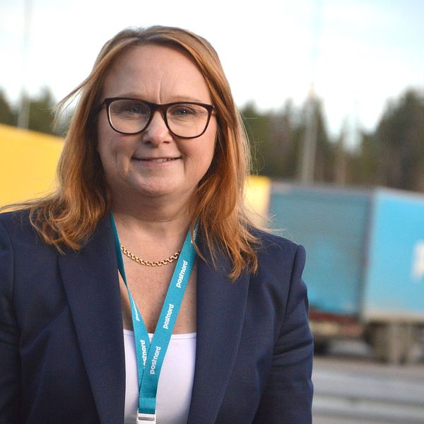 Agnes Karlsson, regionchef Postnord.