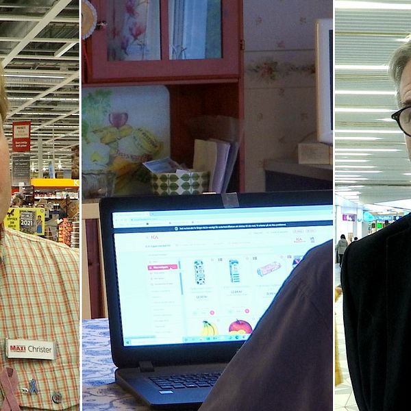 E-handeln har ökat under pandemin. Den största ökningen finns inom dagligvaruhandel. I klippet berättar Christer Johansson, Ica, och Klas Olsson, Coop, om ökningen.