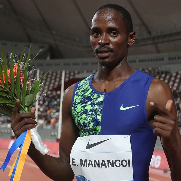Löparstjärnan Elijah Manangoi stängs av från allt tävlande i två år.