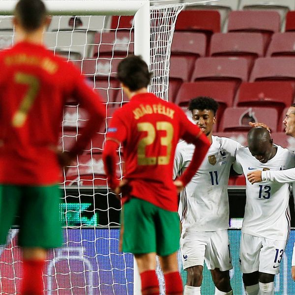 Frankrike besegrade Portugal i Nations League.