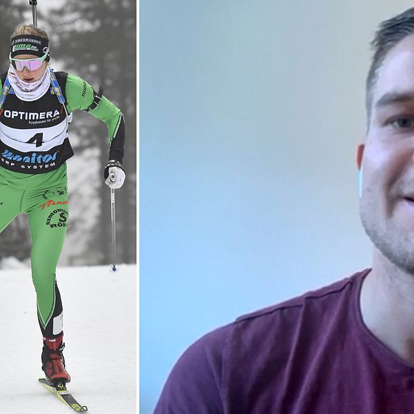 Landslagets tränare Johannes Lukas om Stina Nilssons tävlingsdebut.