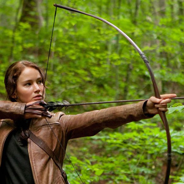 Jennifer Lawrence spelar huvudrollen Katniss Everdeen i ”Hunger Games”.