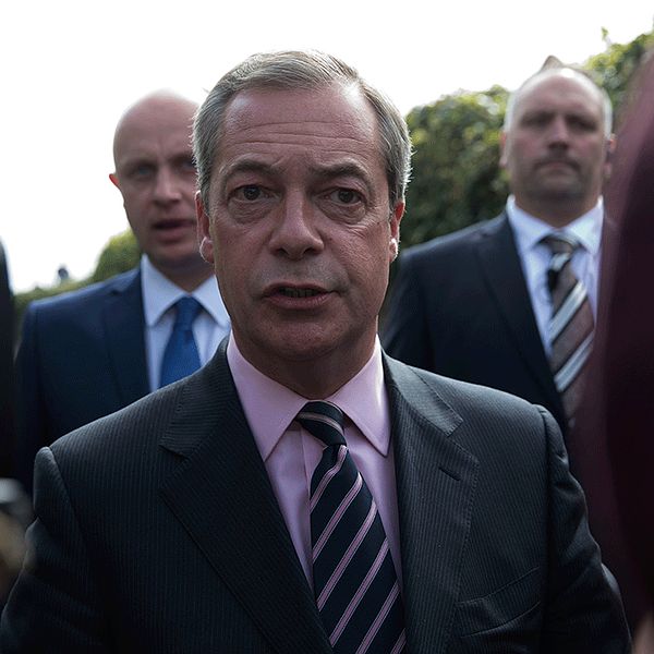 Nigel Farage avgår som partiledare för Ukip.